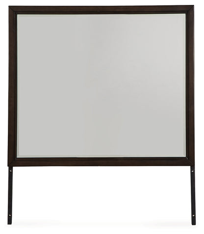 Myers Furniture Outlet - Ashley Furniture - Neymorton Bedroom - Bedroom Mirror / Dark Grayish Brown - B618-36