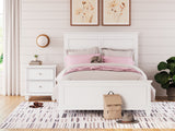 Twin Panel Storage Bed