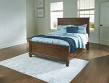 California King Panel Storage Bed
