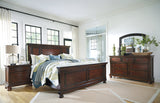 King Sleigh Storage Bed