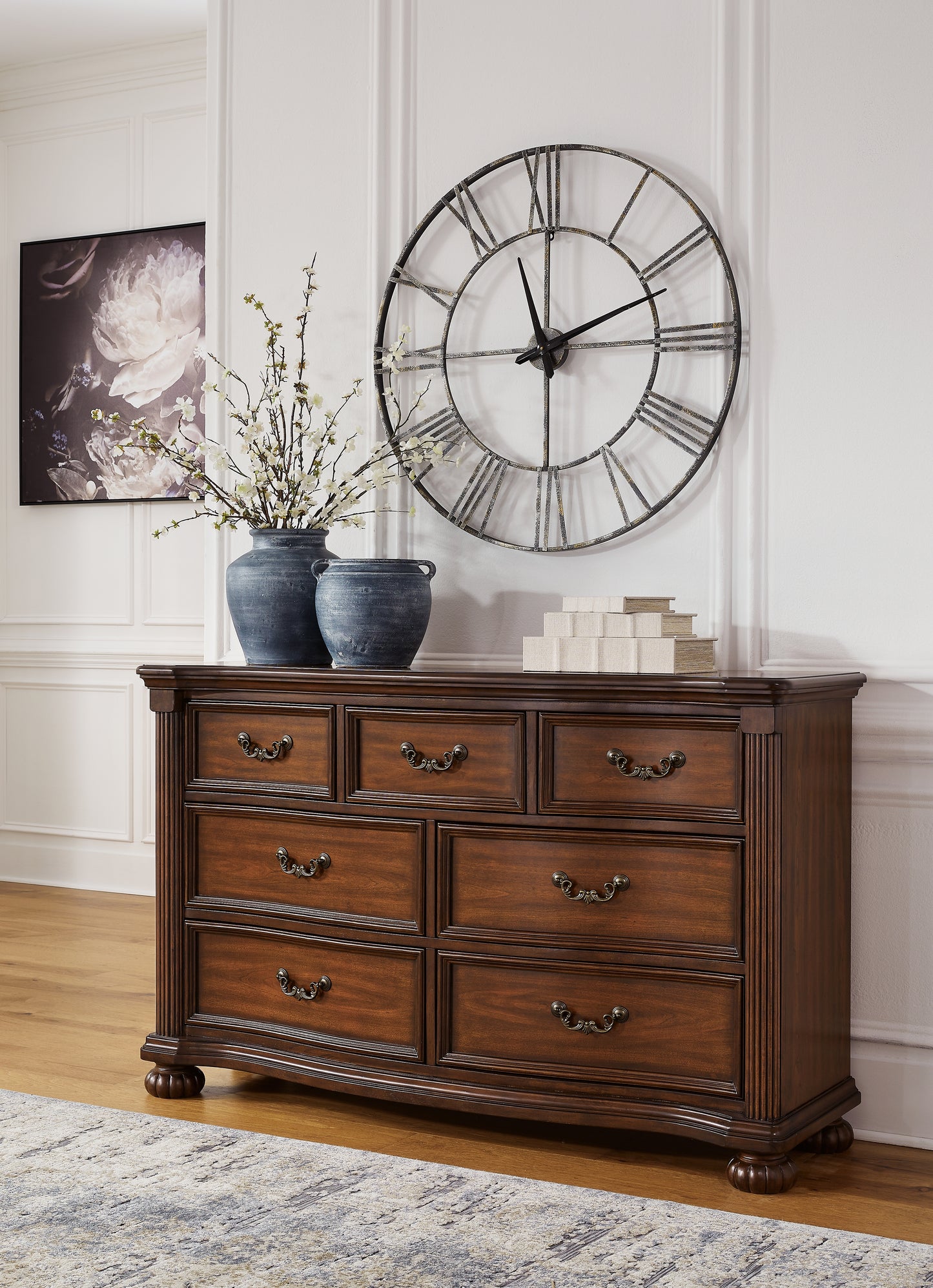 Myers Furniture Outlet - Ashley Furniture - Lavinton Bedroom - California King Poster Bed / Brown - B764B10