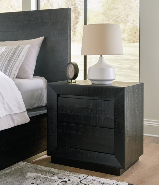Myers Furniture Outlet - Ashley Furniture - Londer Bedroom - Five Drawer Chest / Black - B768-46
