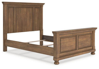Myers Furniture Outlet - Ashley Furniture - Feddinger Bedroom - Queen Panel Bed / Medium Brown - PCB779B2