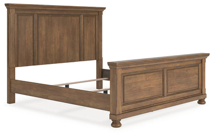 Myers Furniture Outlet - Ashley Furniture - Feddinger Bedroom - King Panel Bed / Medium Brown - PCB779B6