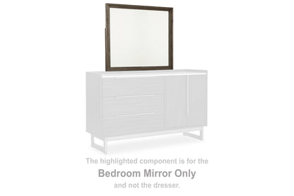 Myers Furniture Outlet - Ashley Furniture - Arkenton Bedroom - Bedroom Mirror / Grayish Brown - B786-36