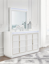 Queen Upholstered Storage Bed