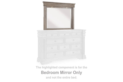 Myers Furniture Outlet - Ashley Furniture - Blairhurst Bedroom - Bedroom Mirror / Light Grayish Brown - B916-36