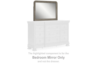 Myers Furniture Outlet - Ashley Furniture - Lexorne Bedroom - Bedroom Mirror / Gray - B924-36