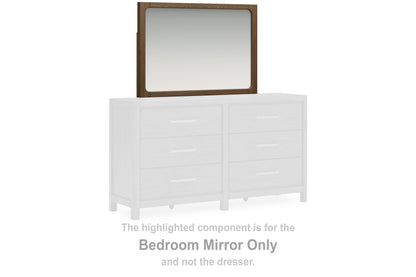 Myers Furniture Outlet - Ashley Furniture - Cabalynn Bedroom - Bedroom Mirror / Light Brown - B974-36