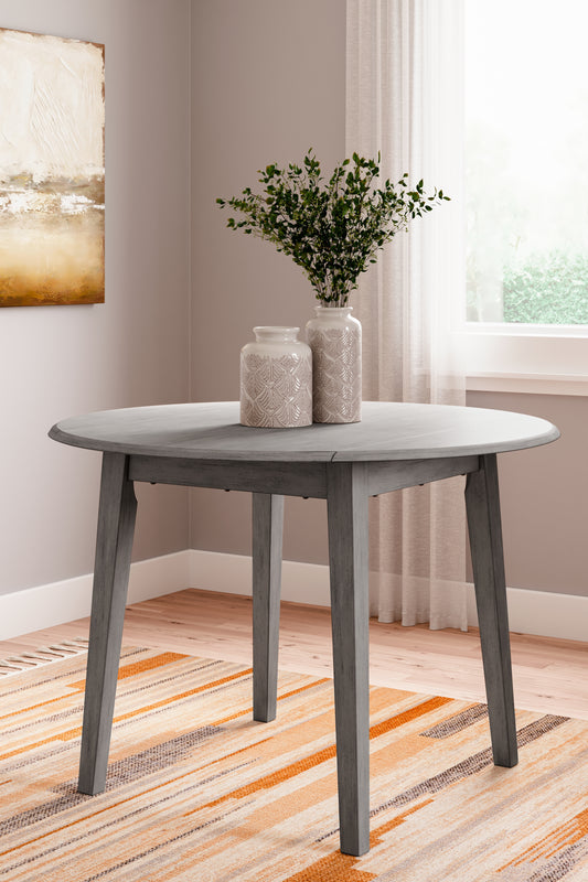 Myers Furniture Outlet - Ashley Furniture - Shullden Dining Room - Dining Chair (Set of 2) / Gray - D194-01X2