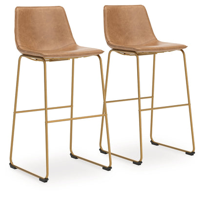 Myers Furniture Outlet - Ashley Furniture - Ciabori Dining Room - Bar Height Barstool (Set of 2) / Multi - PCD373-330X2