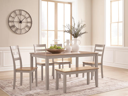 Myers Furniture Outlet - Ashley Furniture - Harperfeld Dining Room - Dining Room Table Set (6/CN) - PCD403-325