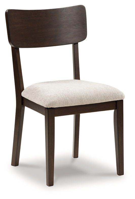 Myers Furniture Outlet - Ashley Furniture - Mallenette Dining Chair - Dining UPH Side Chair (Set of 2) / Merlot - PCD607-07