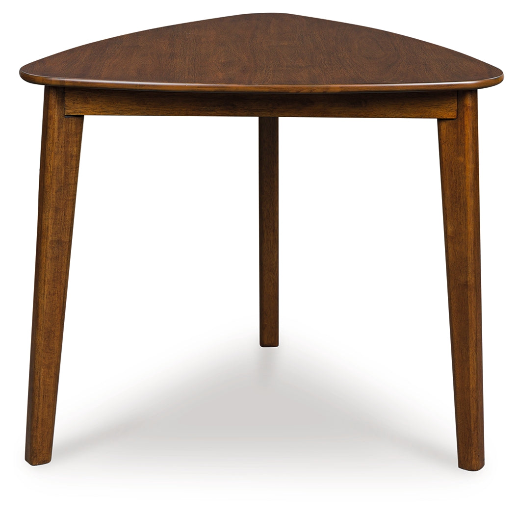 Myers Furniture Outlet - Ashley Furniture - Tameride Dining Table - Triangle Dining Room Table / Brown - PCD609-16