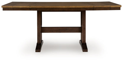 Myers Furniture Outlet - Ashley Furniture - Rylandeen Dining Room - RECT DRM Counter EXT Table - PCD651-32