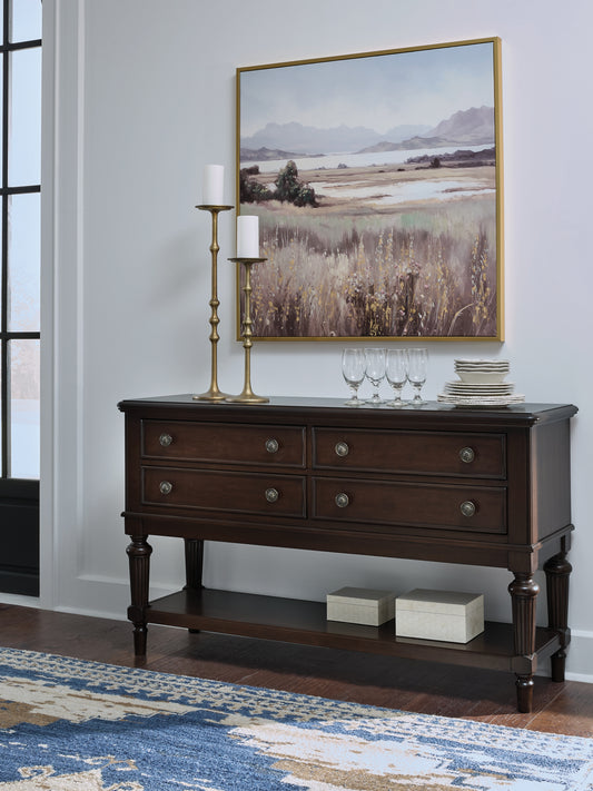 Myers Furniture Outlet - Ashley Furniture - Lavinton Dining Room - Dining Room Server / Brown - D764-60