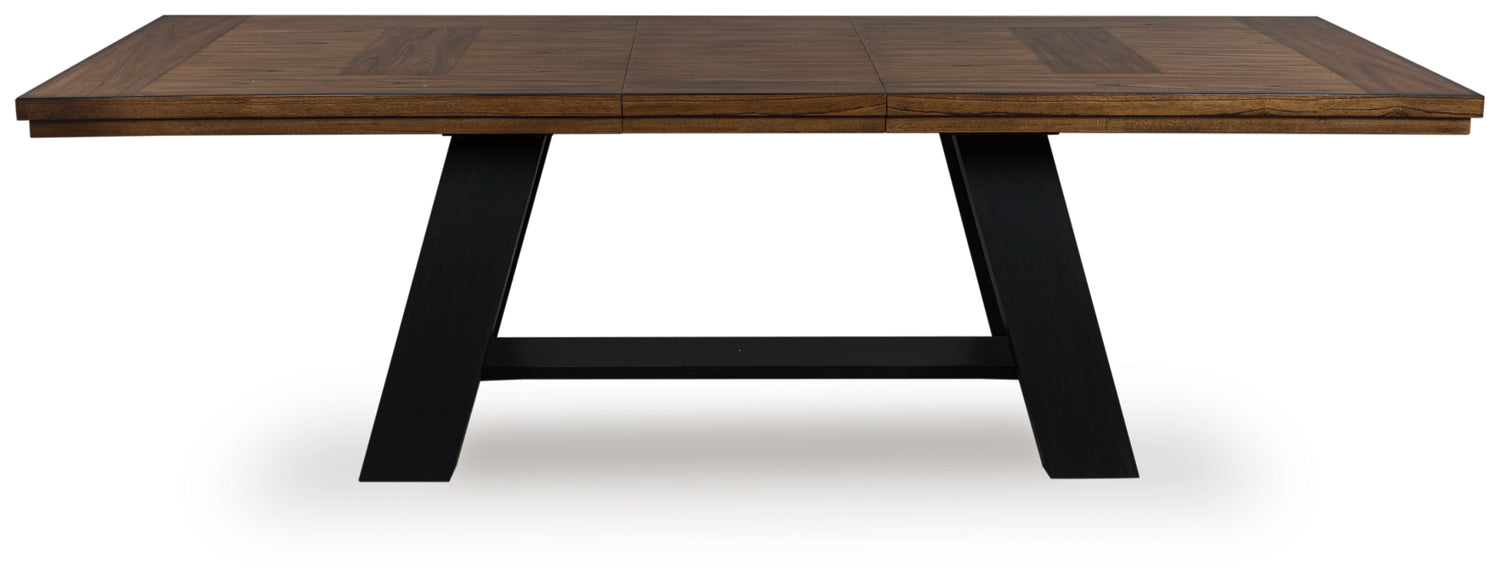Myers Furniture Outlet - Ashley Furniture - Greddinton Dining Extension Table - Dining Extension Table / Brown/Black - PCD824D11
