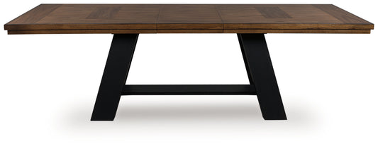 Myers Furniture Outlet - Ashley Furniture - Greddinton Dining Extension Table - Dining Extension Table / Brown/Black - PCD824D11