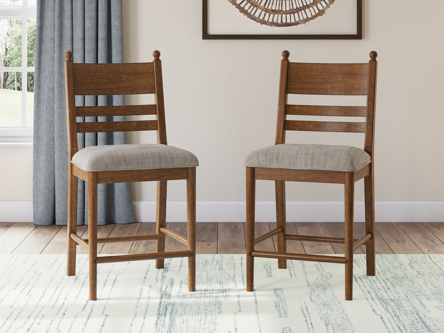 Myers Furniture Outlet - Ashley Furniture - Greddinton Dining Room - Counter Height Barstool (Set of 2) - PCD824-924X2