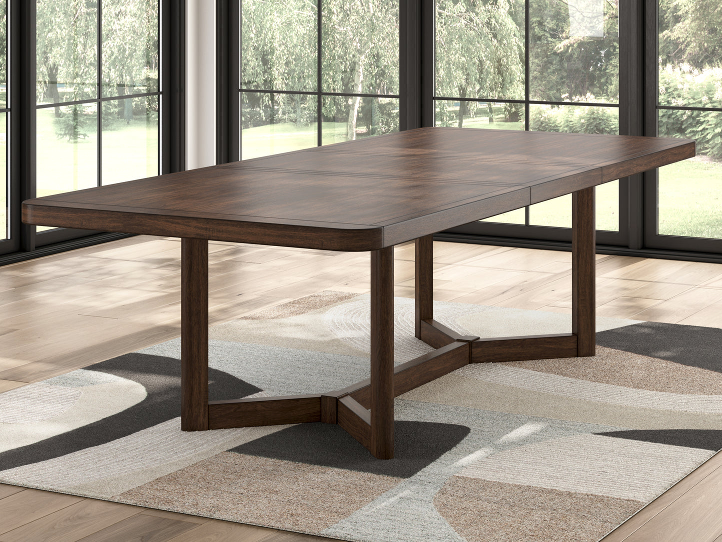 Myers Furniture Outlet - Ashley Furniture - Dilenno Dining Extension Table - RECT Dining Room EXT Table / Dark Brown - PCD857-35