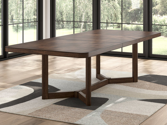Myers Furniture Outlet - Ashley Furniture - Dilenno Dining Extension Table - RECT Dining Room EXT Table / Dark Brown - PCD857-35