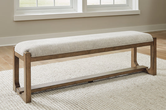 Myers Furniture Outlet - Ashley Furniture - Cabalynn Dining Room - RECT Dining Room Counter Table / Light Brown / 76"W x 34"D x 36"H - D974-13