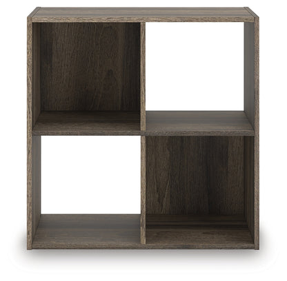 Myers Furniture Outlet - Ashley Furniture - Shallifer Four Cube Organizer - Four Cube Organizer / Brown - EA1104-2X2