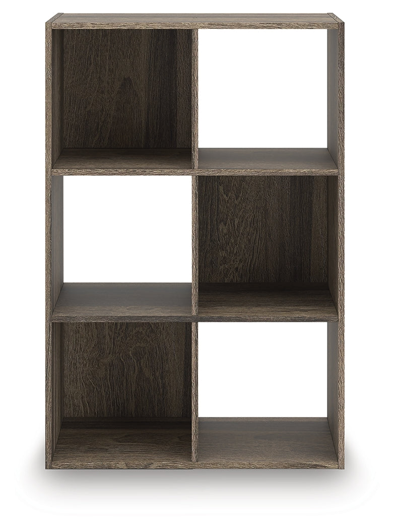 Myers Furniture Outlet - Ashley Furniture - Shallifer Six Cube Organizer - Six Cube Organizer / Brown - EA1104-3X2