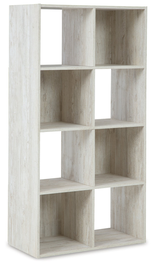 Myers Furniture Outlet - Ashley Furniture - Paxberry Eight Cube Organizer - Eight Cube Organizer / Whitewash - EA1811-4X2