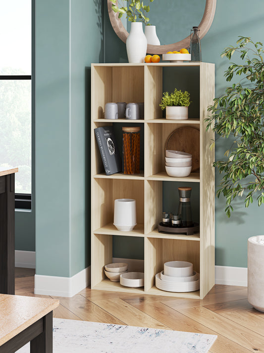 Myers Furniture Outlet - Ashley Furniture - Piperton Eight Cube Organizer - Eight Cube Organizer / Charcoal - EA5514-4X2
