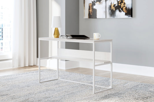 Myers Furniture Outlet - Ashley Furniture - Deznee Office Desk - Home Office Desk / White - H162-14