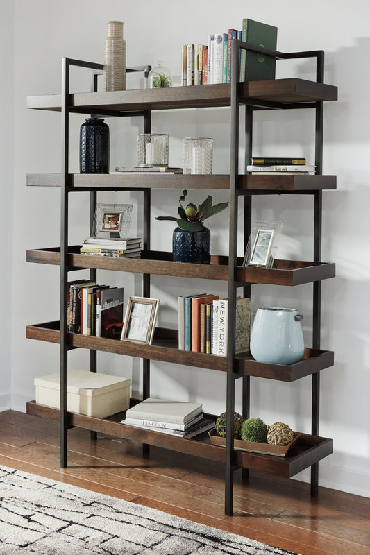 Myers Furniture Outlet - Ashley Furniture - Starmore Bookcase - Bookcase / Brown - H633-70