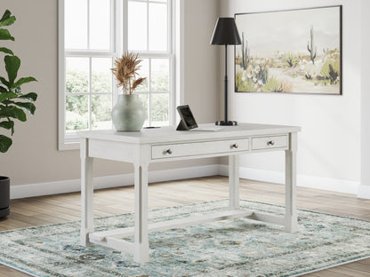 Myers Furniture Outlet - Ashley Furniture - Robbinsdale Office Desk - Home Office Desk / Antique White - H742-34