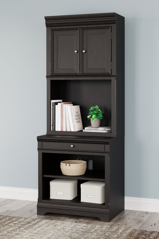 Myers Furniture Outlet - Ashley Furniture - Beckincreek Bookcase - Bookcase / Black - H778H7