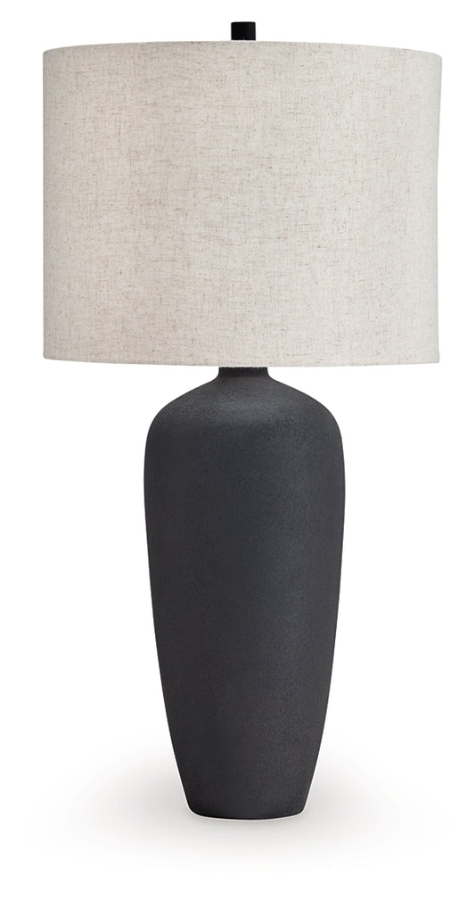 Myers Furniture Outlet - Ashley Furniture - Ryenburg Lighting - Metal Table Lamp (1/CN) / Black - L207584