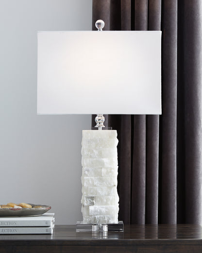 Myers Furniture Outlet - Ashley Furniture - Malise Lighting - Table Lamp (Set of 2) / White - L429014X2