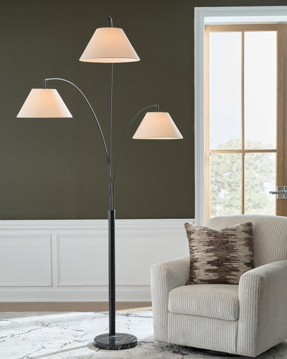 Myers Furniture Outlet - Ashley Furniture - Gibbswellner Lighting - Metal Arc Lamp (1/CN) - L725159