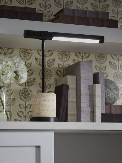 Myers Furniture Outlet - Ashley Furniture - Vinmour Lighting - Metal Desk Lamp (1/CN) / Brown/Beige - L734402