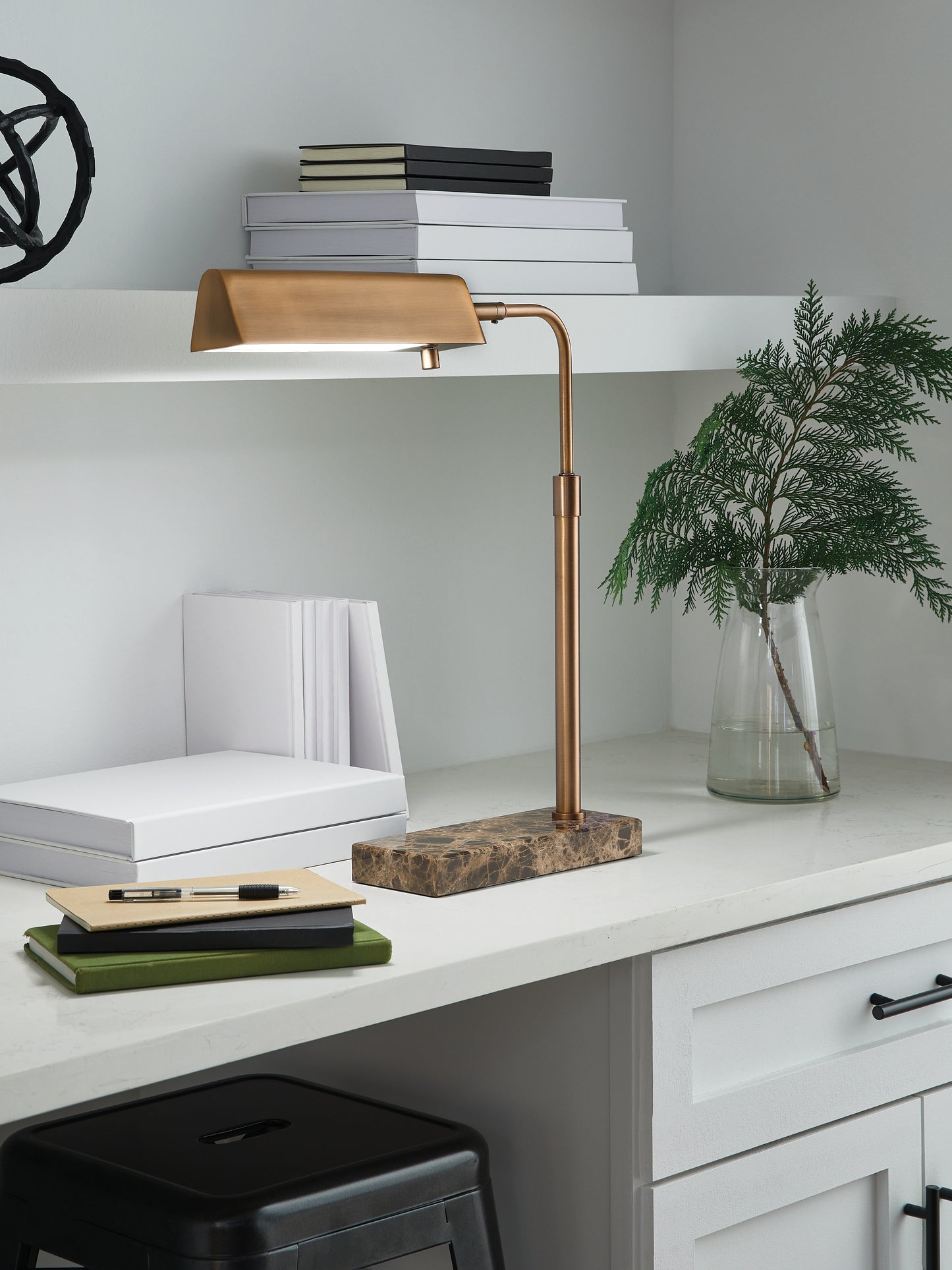 Myers Furniture Outlet - Ashley Furniture - Yafe Lighting - Metal Desk Lamp (1/CN) - L734412