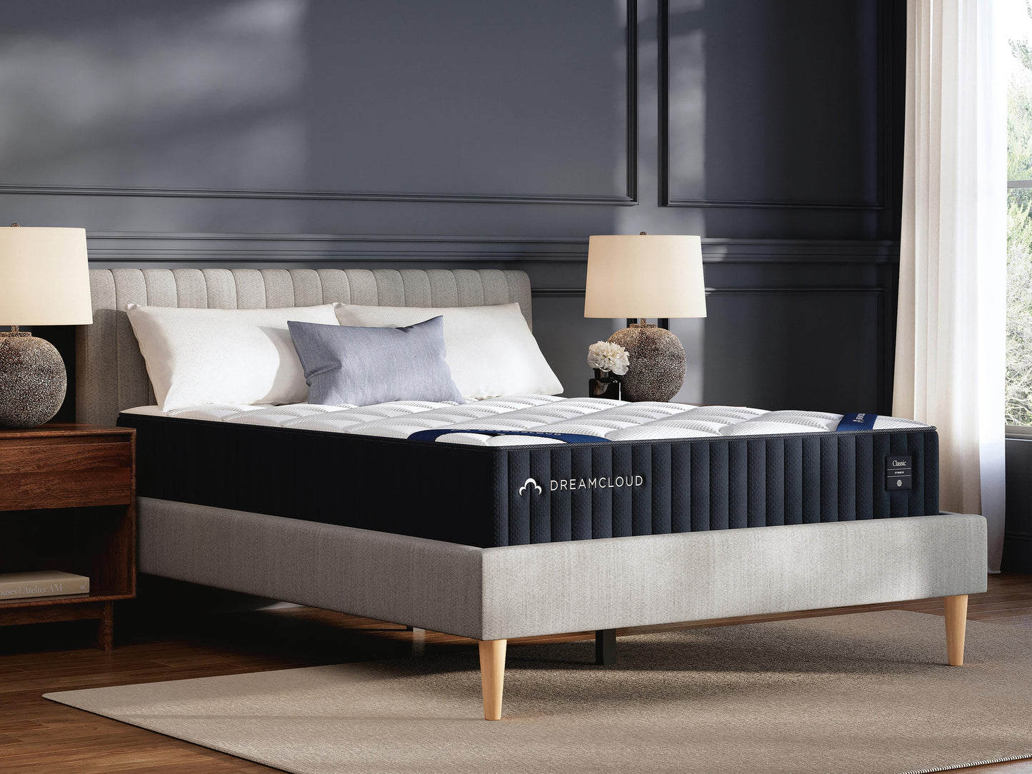 Myers Furniture Outlet - Ashley Furniture - DreamCloud Classic Hybrid Mattresses - Full / White - M13521