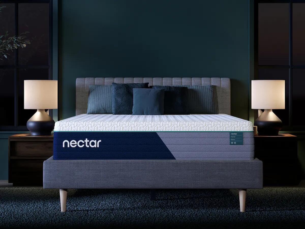 Myers Furniture Outlet - Ashley Furniture - Nectar Premier Hybrid Mattresses - Twin XL / White - M14171