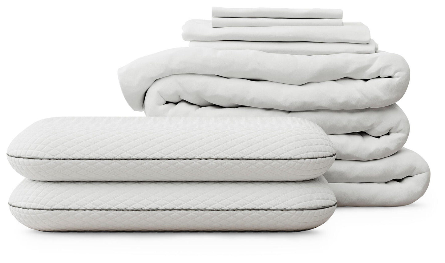Myers Furniture Outlet - Ashley Furniture - RH Mattress Protect Bundle Queen Bedding Bundle - Queen Bedding Bundle - M1B0131