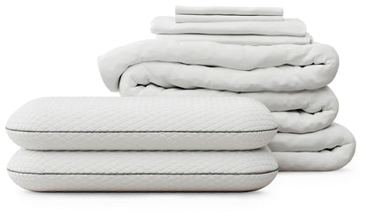 Myers Furniture Outlet - Ashley Furniture - RH Mattress Protect Bundle Queen Bedding Bundle - Queen Bedding Bundle - M1B0131