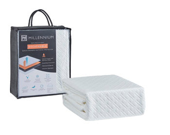 Myers Furniture Outlet - Ashley Furniture - Basic Protector Queen Mattress Protector (Set of 4) - QN Mattress Protector(4/CS) - M30803