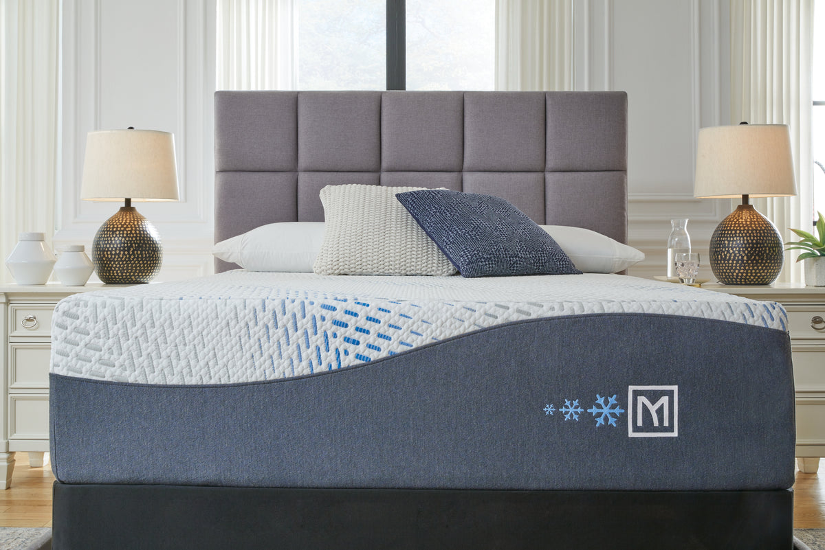 Myers Furniture Outlet - Ashley Furniture - Millennium Cushion Firm Gel Memory Foam Hybrid Mattresses - California King / White - M50751