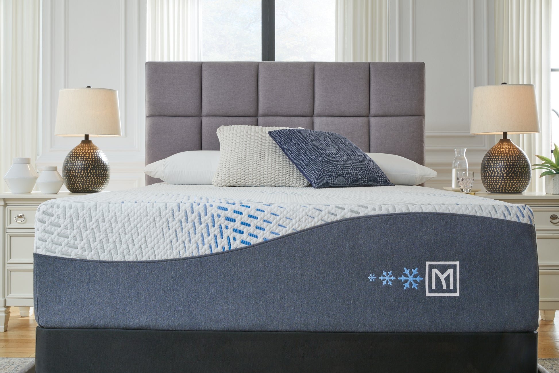 Myers Furniture Outlet - Ashley Furniture - Millennium Luxury Plush Gel Latex Hybrid Mattresses - King / White - M50841