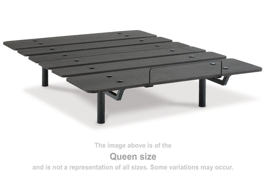 Myers Furniture Outlet - Ashley Furniture - Cosmic Power Base King Adjustable Base - King Adjustable Base / Black - M8X242