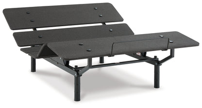 Myers Furniture Outlet - Ashley Furniture - Cosmic Power Base Queen Adjustable Base - Queen Adjustable Base / Black - M8X232