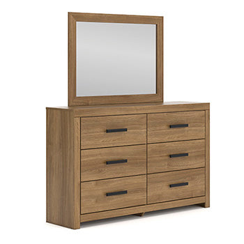 Myers Furniture Outlet - Ashley Furniture - Broachmyn Bedroom - Bedroom Mirror / Auburn - PCB1116-36