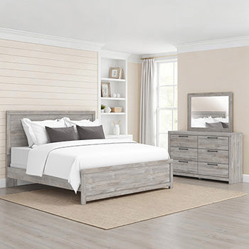 Myers Furniture Outlet - Ashley Furniture - Broachmyn Bedroom - Bedroom Mirror / Gray - PCB1120-36